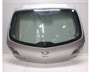 Дверь багажника со стеклом для Mazda Mazda 3 (BK) 2002-2009 с разборки состояние хорошее