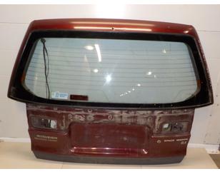 Дверь багажника со стеклом для Mitsubishi Space Wagon (N3,N4) 1991-2000 с разбора состояние отличное