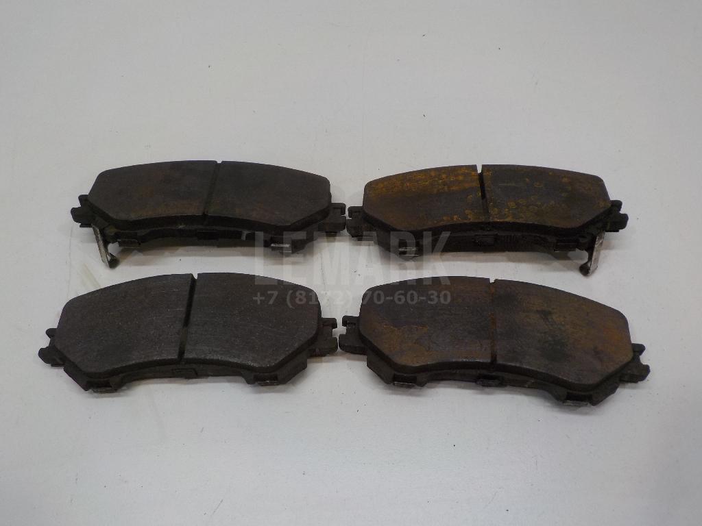 Колодки тормозные передние к-кт D10604EA0A Nissan