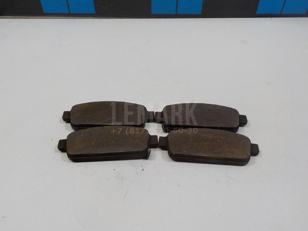 Колодки тормозные задние дисковые к-кт 13300867 GM