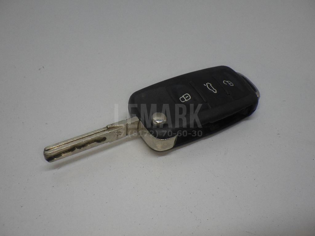 Ключ зажигания 5K0837202 VAG