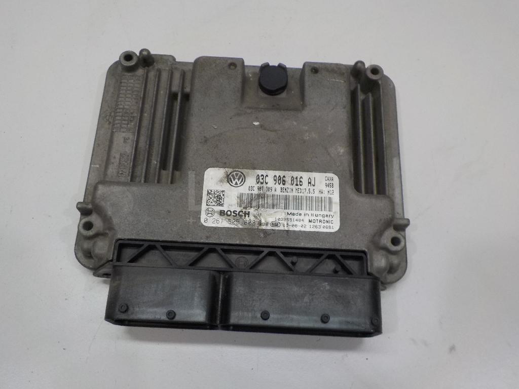 Блок управления двигателем 03C906016AJ VAG
