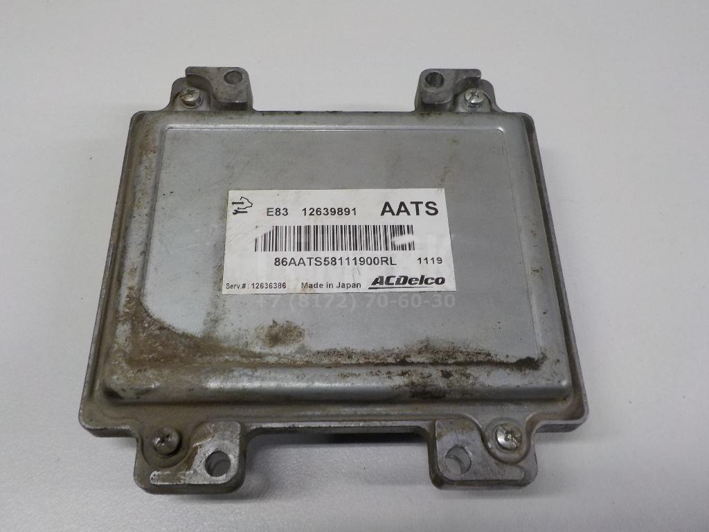 Блок управления двигателем 12639891 GM