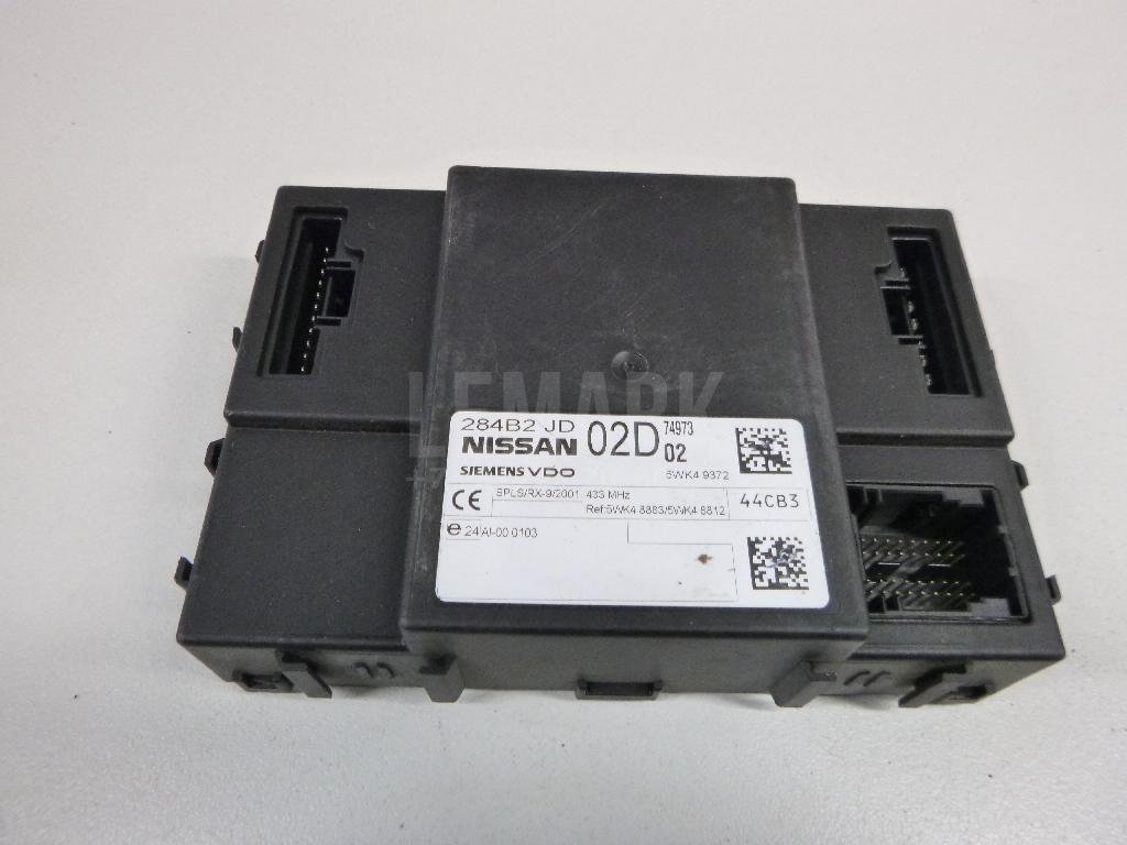 Блок электронный 284B2JD02D Nissan