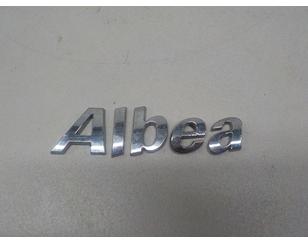 Эмблема на крышку багажника для Fiat Albea 2002-2012 б/у состояние отличное