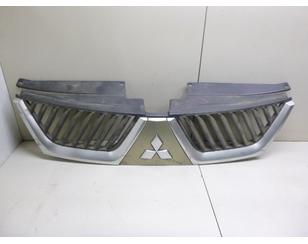 Решетка радиатора для Mitsubishi Outlander XL (CW) 2006-2012 БУ состояние удовлетворительное