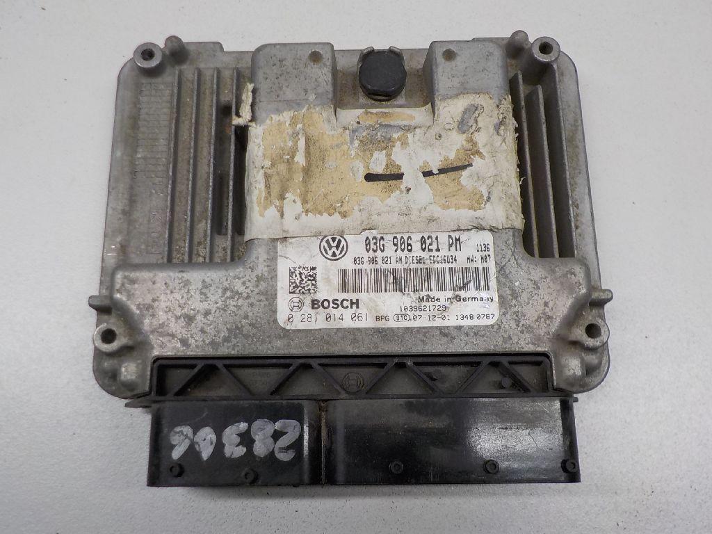 Блок управления двигателем 03G906021AN VAG