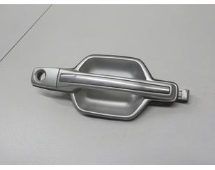 Ручка двери передней наружная правая для Mitsubishi Pajero/Montero III (V6, V7) 2000-2006 б/у состояние удовлетворительное