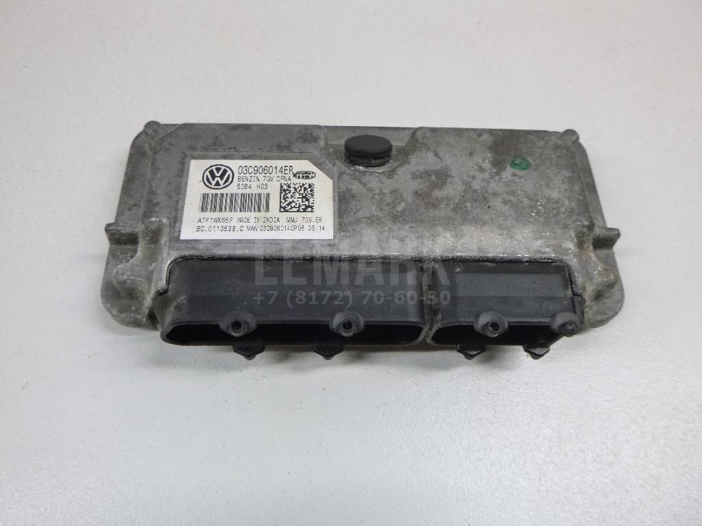 Блок управления двигателем 03C906014ER VAG