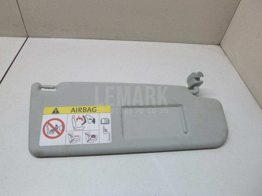 Козырек солнцезащитный (внутри) 1Z0857552BR2F4 VAG
