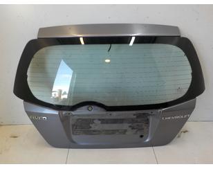 Дверь багажника со стеклом для Chevrolet Aveo (T200) 2003-2008 б/у состояние отличное