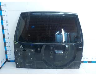 Дверь багажника со стеклом для Mitsubishi Pajero/Montero III (V6, V7) 2000-2006 б/у состояние хорошее
