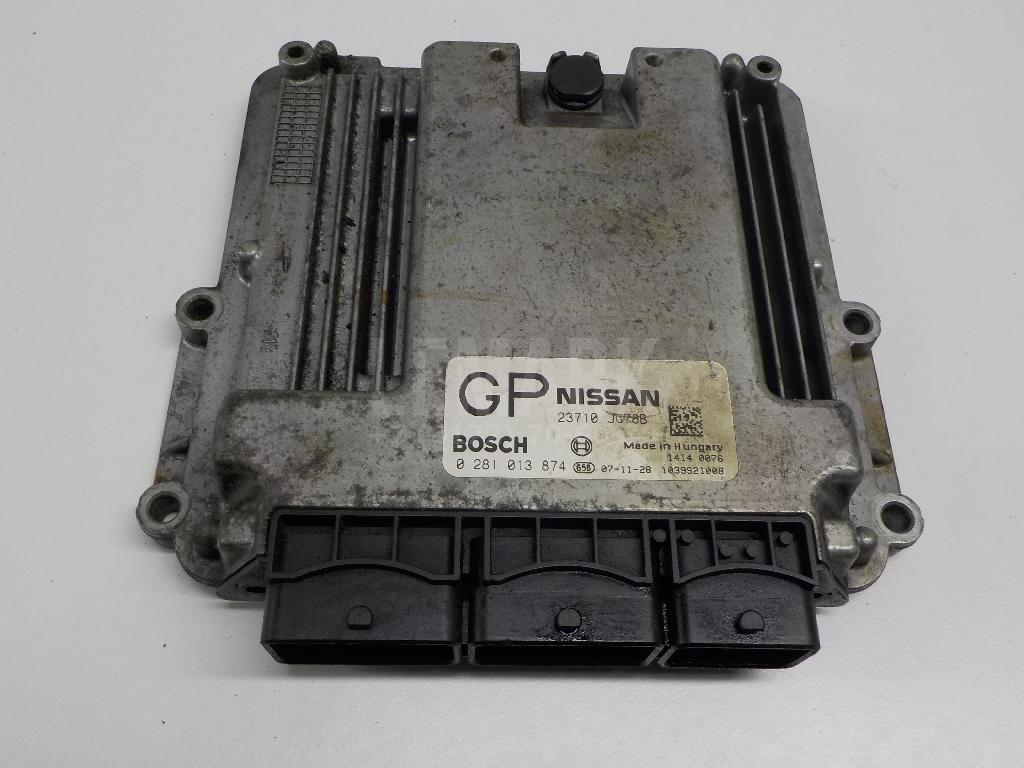 Блок управления двигателем 23710JG78B Nissan