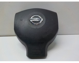 Подушка безопасности в рулевое колесо для Nissan Tiida (C11) 2007-2014 с разбора состояние удовлетворительное