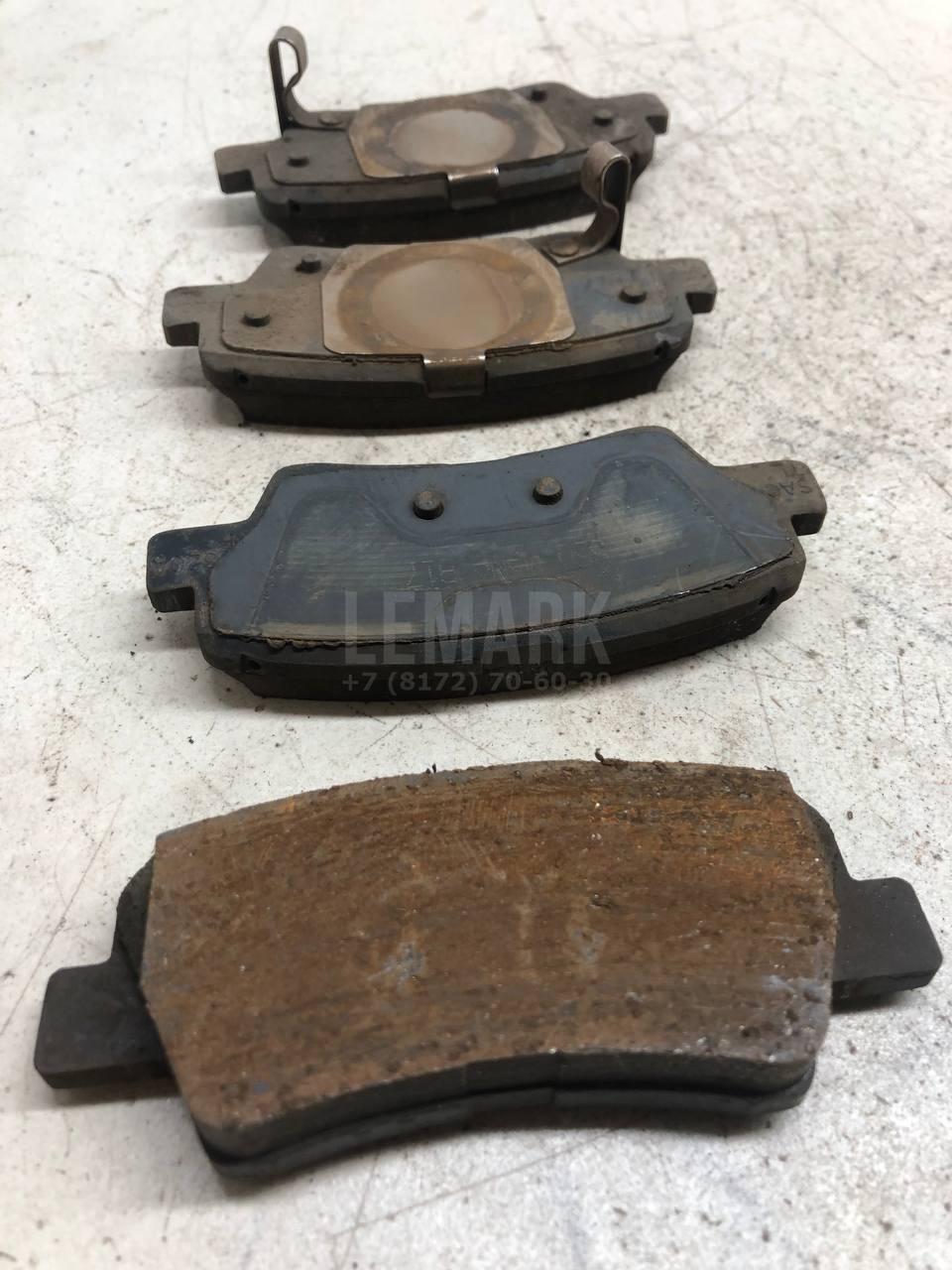 Колодки тормозные задние дисковые к-кт 58302D3A00 Hyundai-Kia