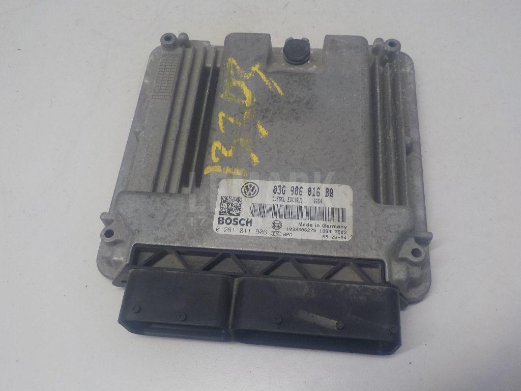 Блок управления двигателем 03G906016BQ VAG