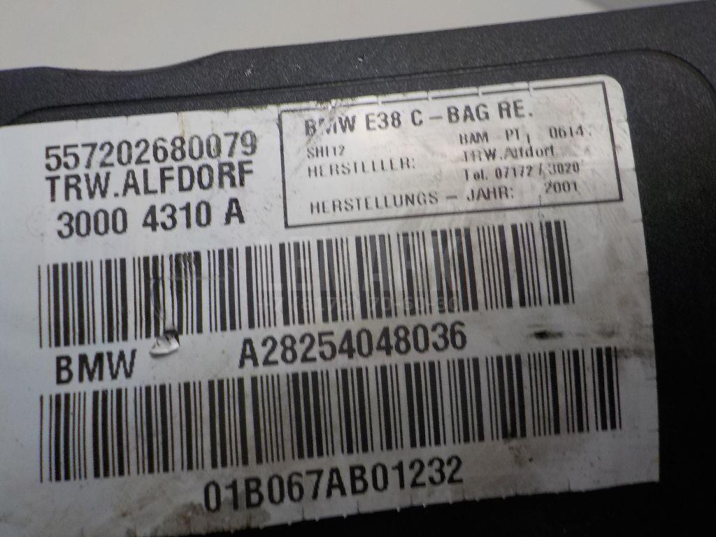 Подушка безопасности боковая (шторка) для  BMW 1-serie E82/E88 2007-2013