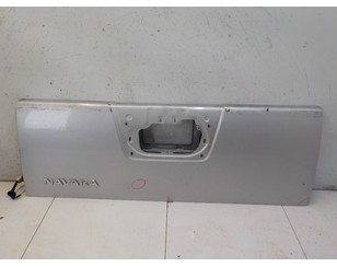 Дверь багажника нижняя для Nissan Navara (D40) 2005-2015 с разбора состояние удовлетворительное