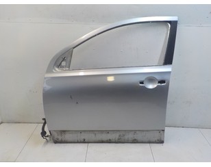 Дверь передняя левая для Nissan Qashqai (J10) 2006-2014 б/у состояние удовлетворительное