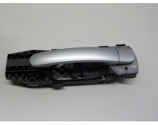 Ручка двери задней наружная левая для Skoda Yeti 2009-2018 с разбора состояние отличное