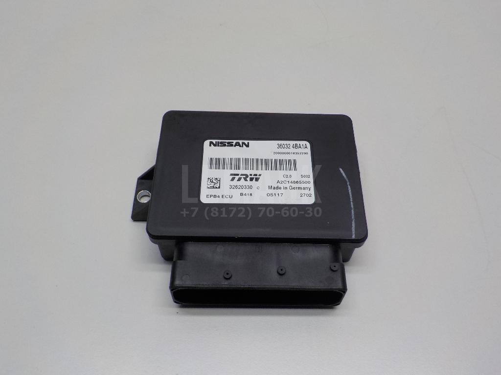 Блок управления парковочным тормозом 360324BA1A Nissan