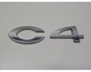 Эмблема на крышку багажника для Citroen C4 2005-2011 БУ состояние отличное