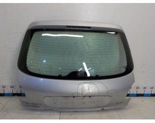 Дверь багажника со стеклом для Peugeot 206 1998-2012 с разборки состояние удовлетворительное