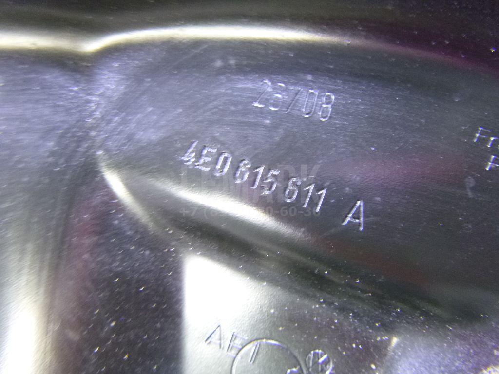 Щит опорный задний левый для  Audi V8 1988-1994