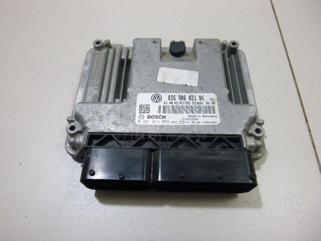 Блок управления двигателем 03G906021QK VAG