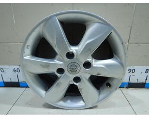 Диск колесный легкосплавный для Nissan Tiida (C11) 2007-2014 б/у состояние удовлетворительное