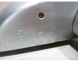 Зеркало правое электрическое для Nissan Tiida (C11) 2007-2014 БУ состояние отличное