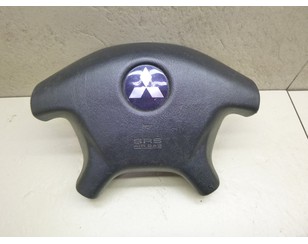 Подушка безопасности в рулевое колесо для Mitsubishi Outlander (CU) 2001-2008 с разбора состояние отличное