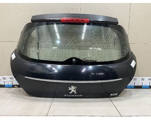 Дверь багажника со стеклом для Peugeot 308 I 2007-2015 с разбора состояние удовлетворительное