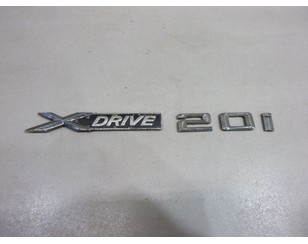 Эмблема для BMW X1 E84 2009-2015 с разбора состояние удовлетворительное