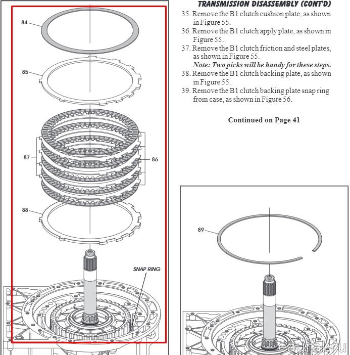 Фрикцион АКПП (к-кт)