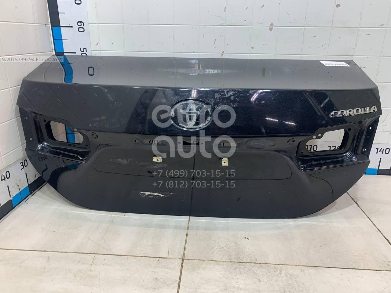 Крышка багажника Toyota Corolla (E180) 12-19 (Комплектация под камеру)