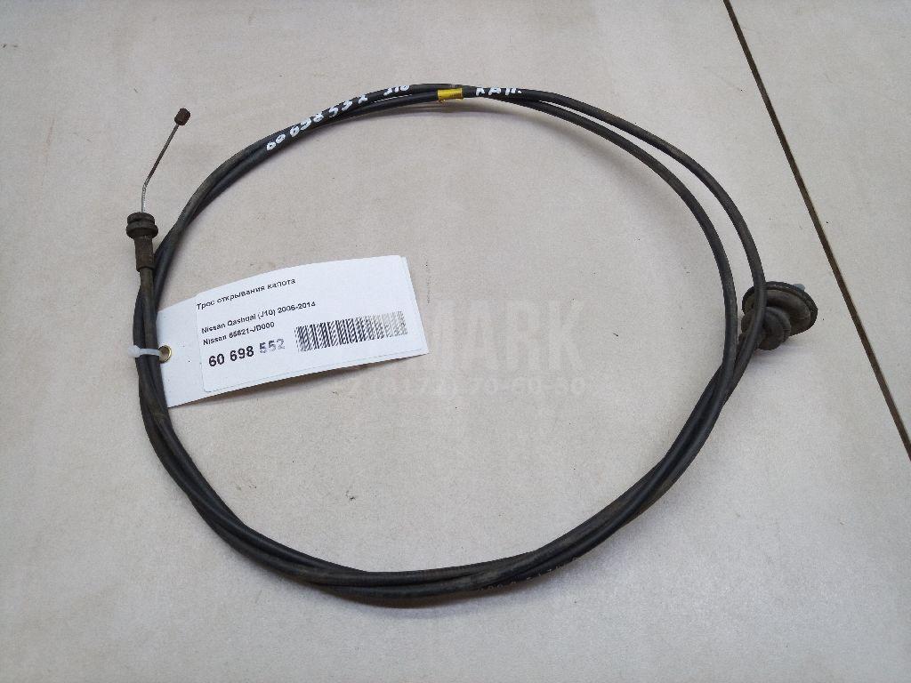 Трос открывания капота 65621JD000 Nissan