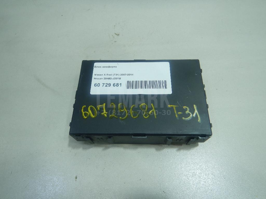 Блок комфорта 284B2JD01B Nissan