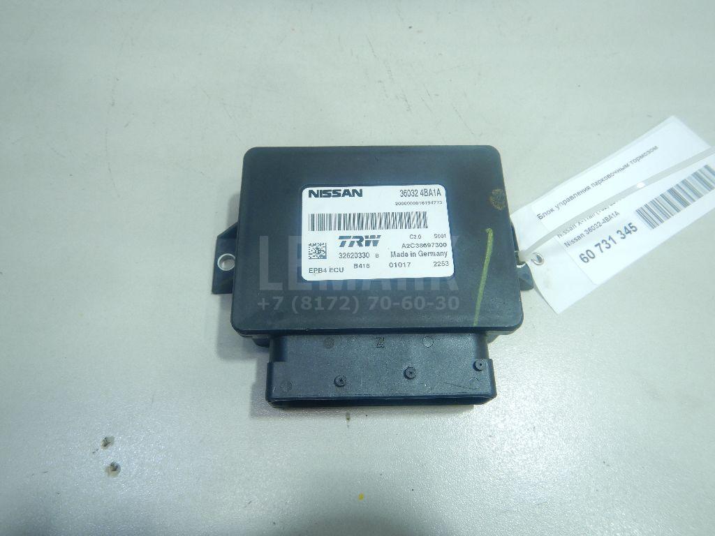 Блок управления парковочным тормозом 360324BA1A Nissan