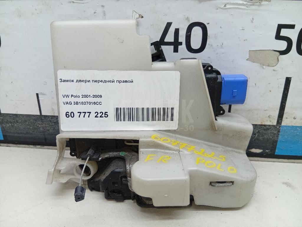 Замок двери передней правой 3B1837016CC VAG
