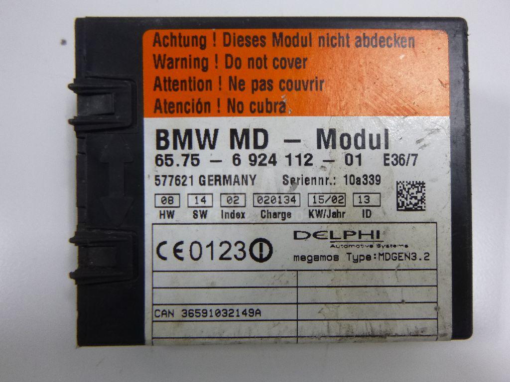 Блок сигнализации (штатной) для  BMW X5 E70 2007-2013