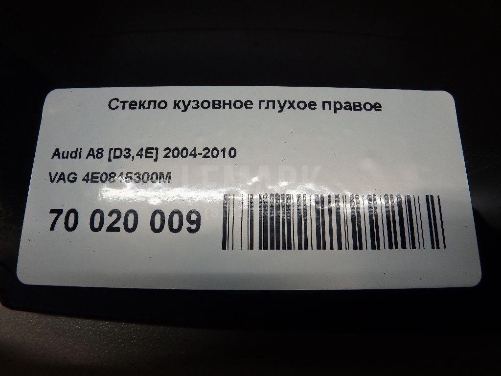Стекло кузовное глухое правое
