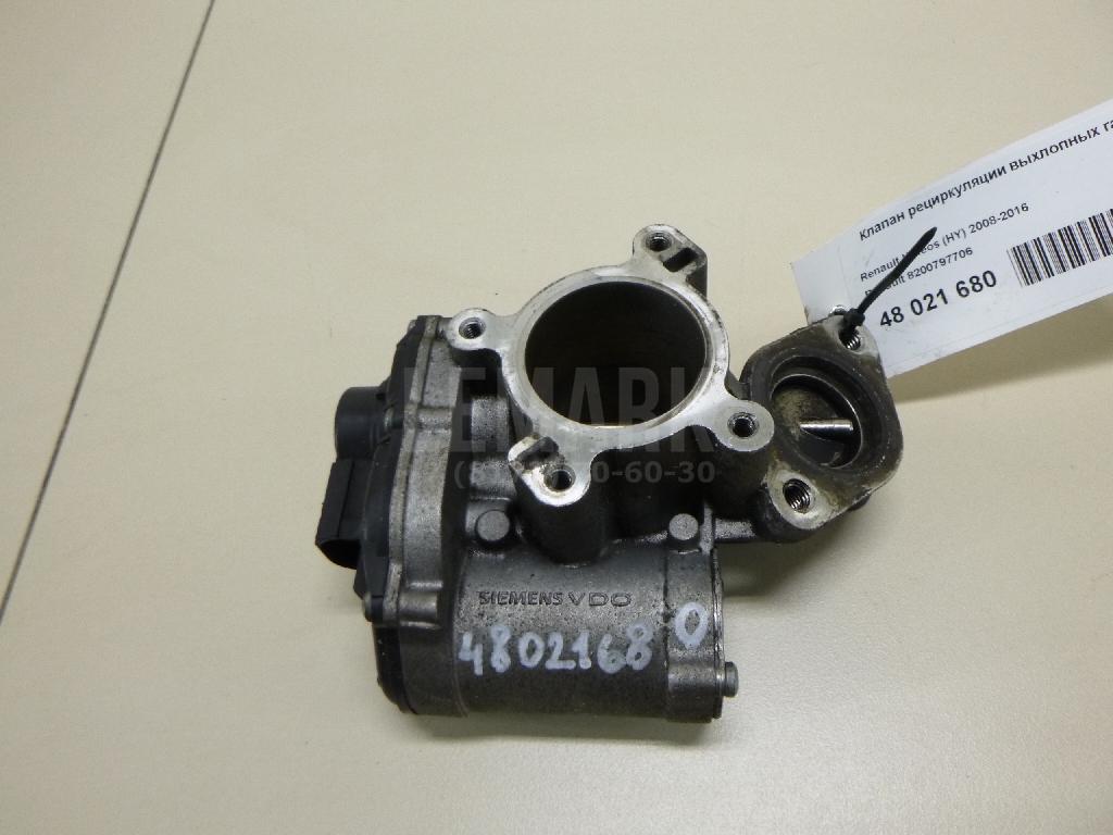 Заслонка воздушная 8200797706 Renault