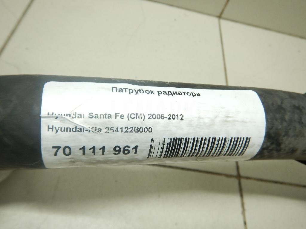 Патрубок радиатора 254122B000 Hyundai-Kia