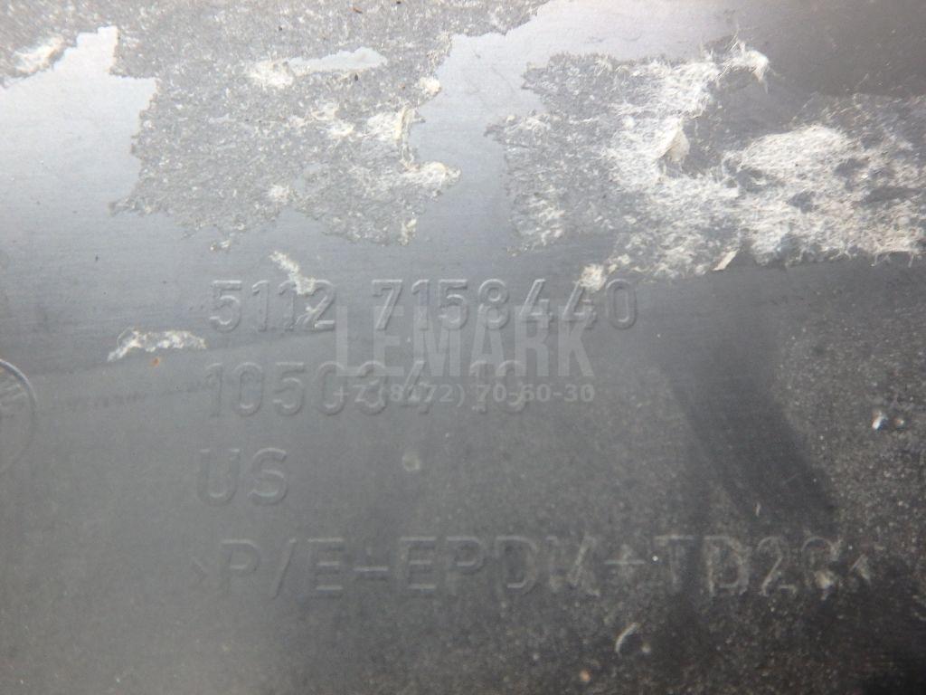 Накладка заднего бампера правая