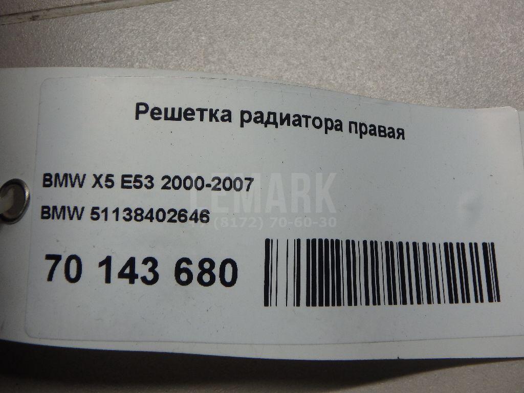 Решетка радиатора правая