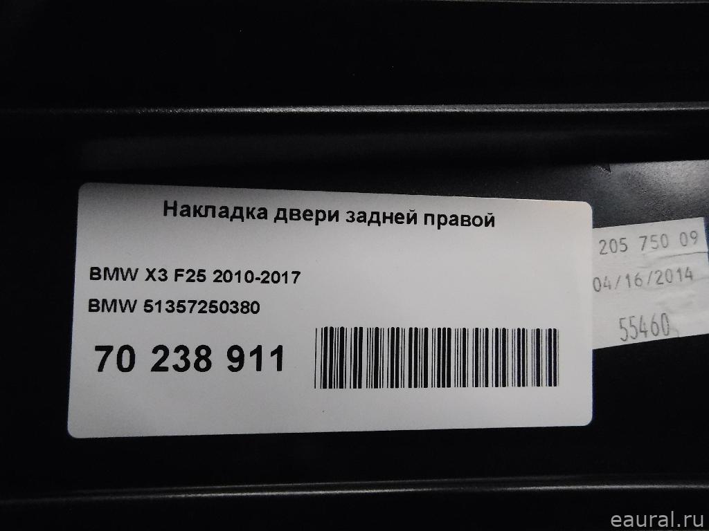 Накладка двери задней правой