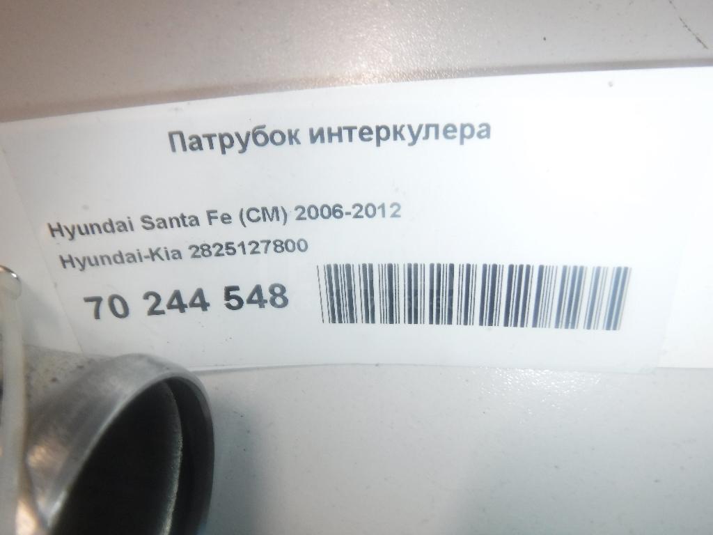 Патрубок интеркулера 2825127800 Hyundai-Kia