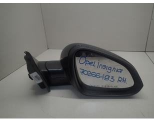 Зеркало правое электрическое для Opel Insignia 2008-2017 б/у состояние отличное