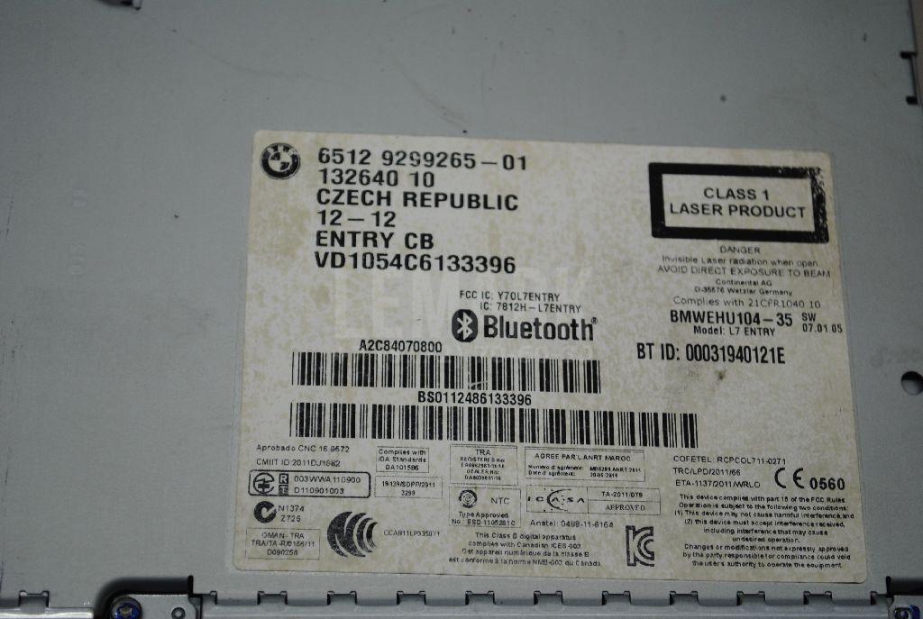 Магнитола для  BMW 5-serie E60/E61 2003-2009